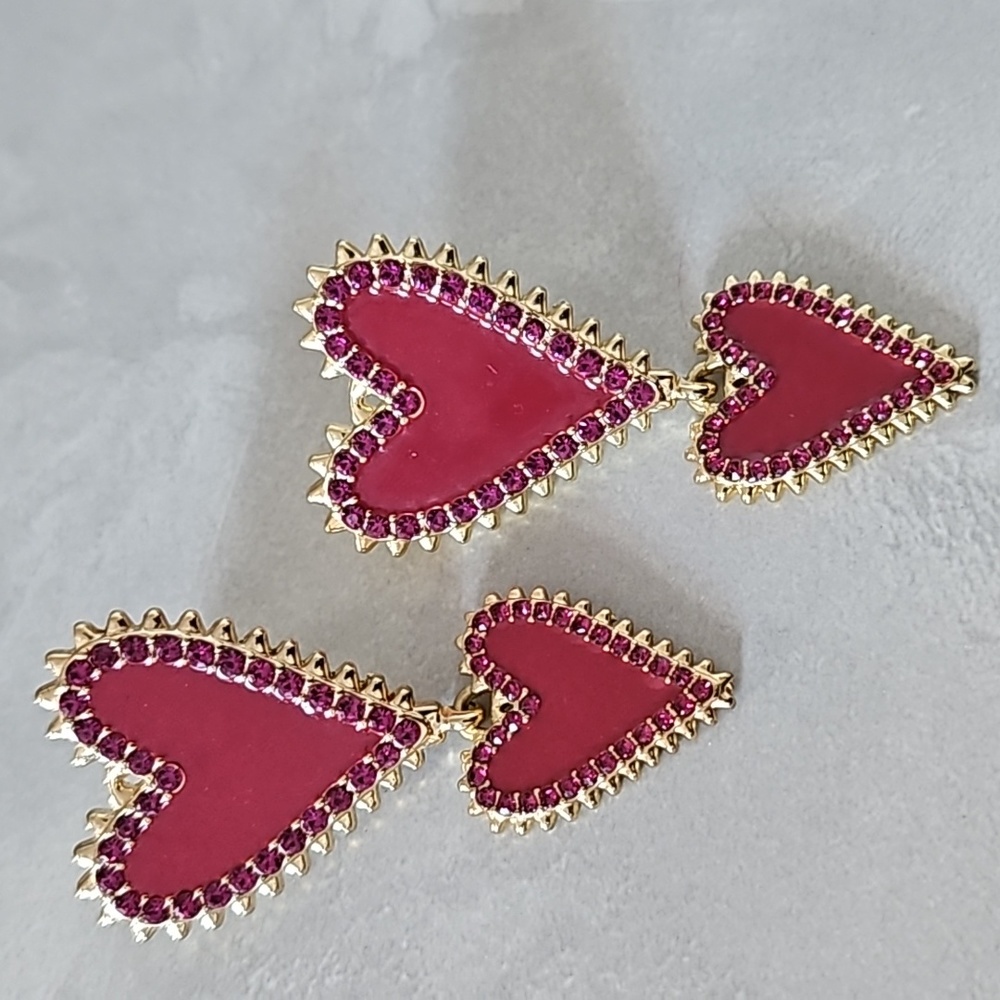 Sugar Fix by Baublebar Heart earrings